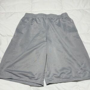 STARTER Men's Athletic Gray Mesh Shorts